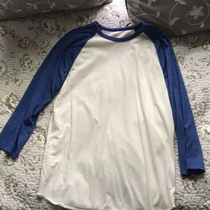 American eagle baseball 3/4 sleeve shirt